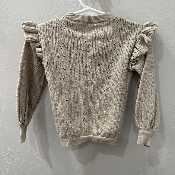 Jamie Kay Mouse Marle Ruffle Cardigan Sweater - Picture 6 of 9